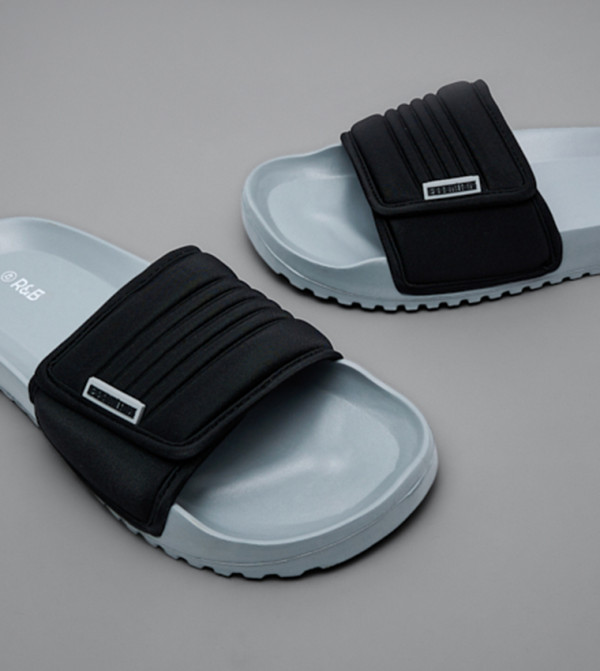 R&B  Slides - Grey Slides