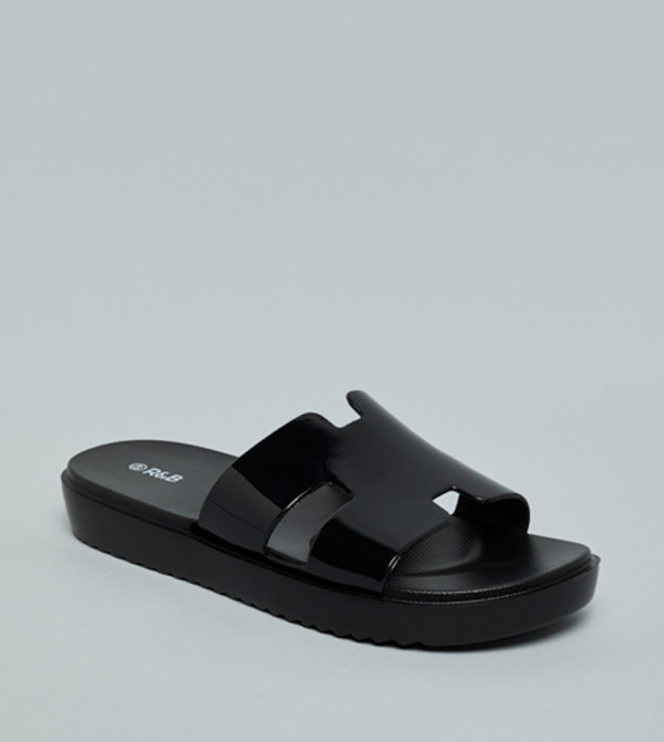 R&B  Slides - BLACK Slides