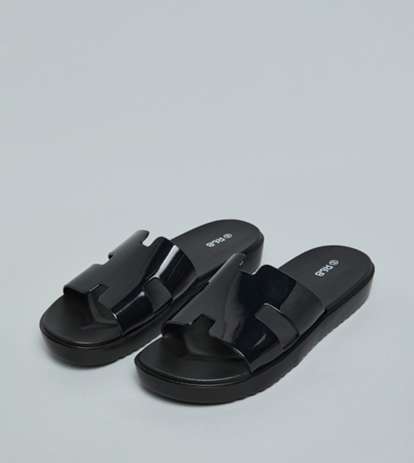 R&B  Slides - BLACK Slides