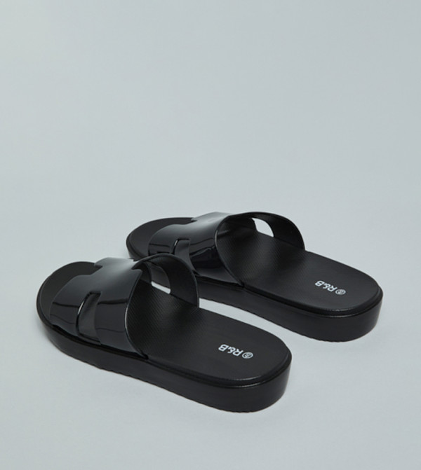 R&B  Slides - BLACK Slides