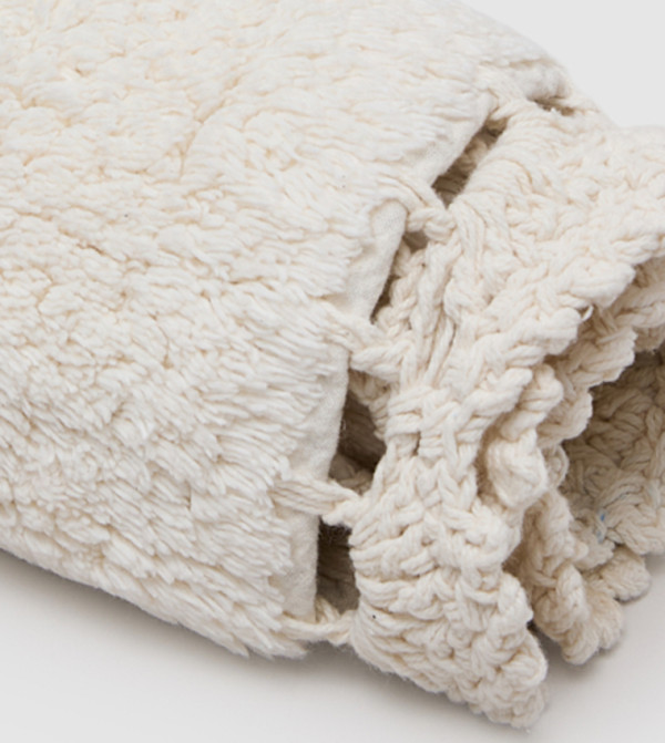 R&B Bathmats & Curtains - Ivory Bathmats & Curtains