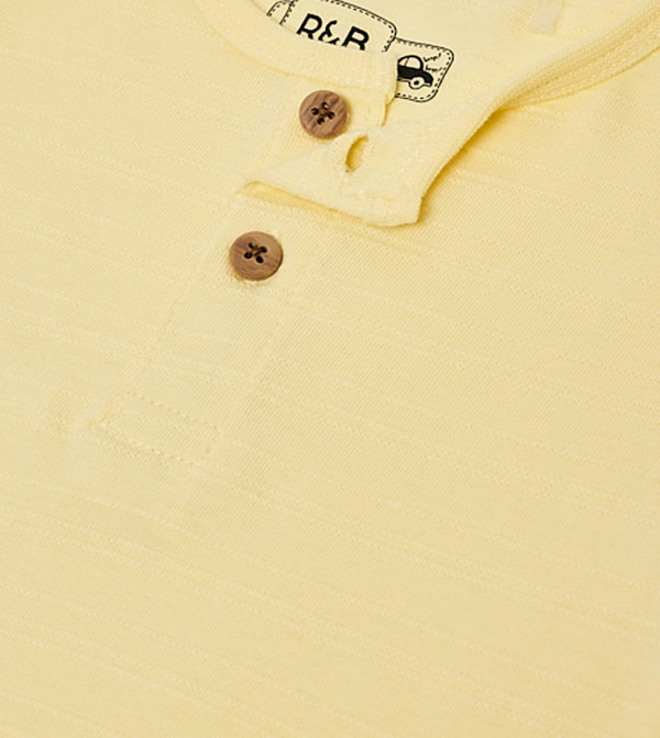 R&B R&B - Yellow T-Shirts