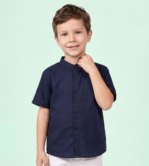 R&B  Shirts - Navy Shirts