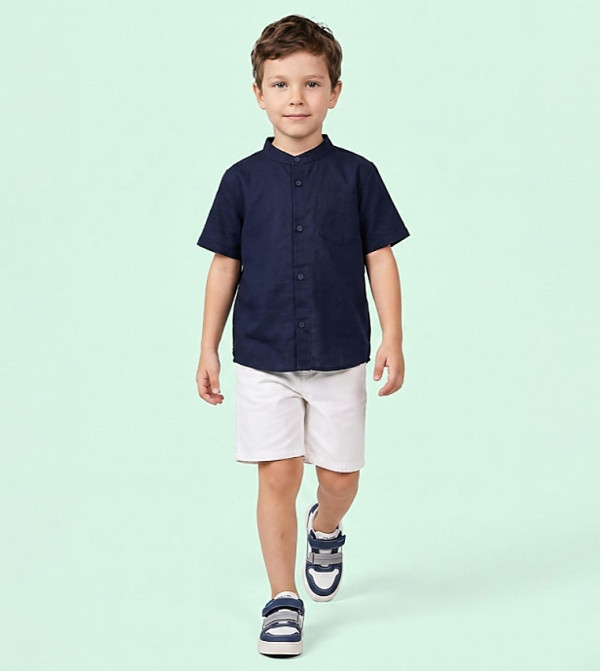 R&B  Shirts - Navy Shirts