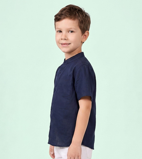 R&B  Shirts - Navy Shirts