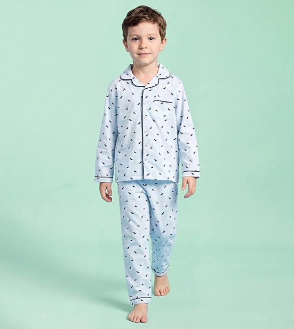 R&B  Top & Pyjama Sets - Blue Top & Pyjama Sets