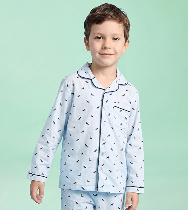 R&B  Top & Pyjama Sets - Blue Top & Pyjama Sets