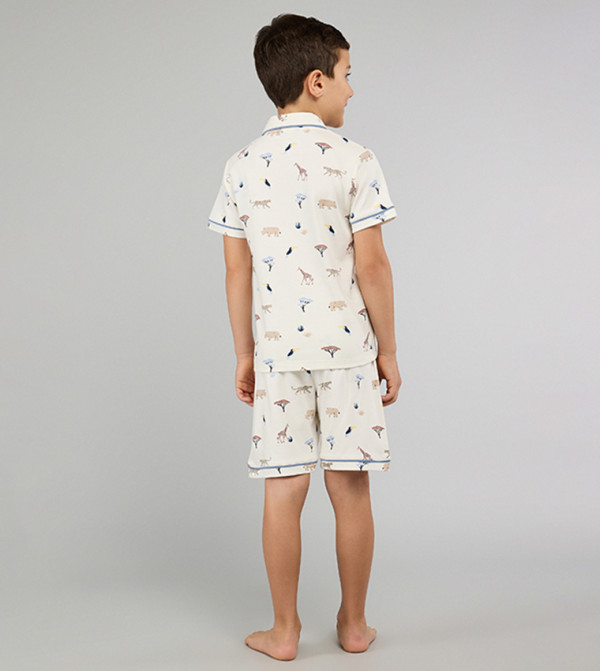 R&B  Nightwear - Ivory Top & Pyjama Sets