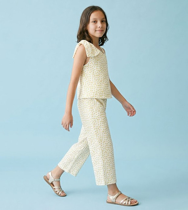 R&B  Tops & Pants - Yellow Tops & Pants