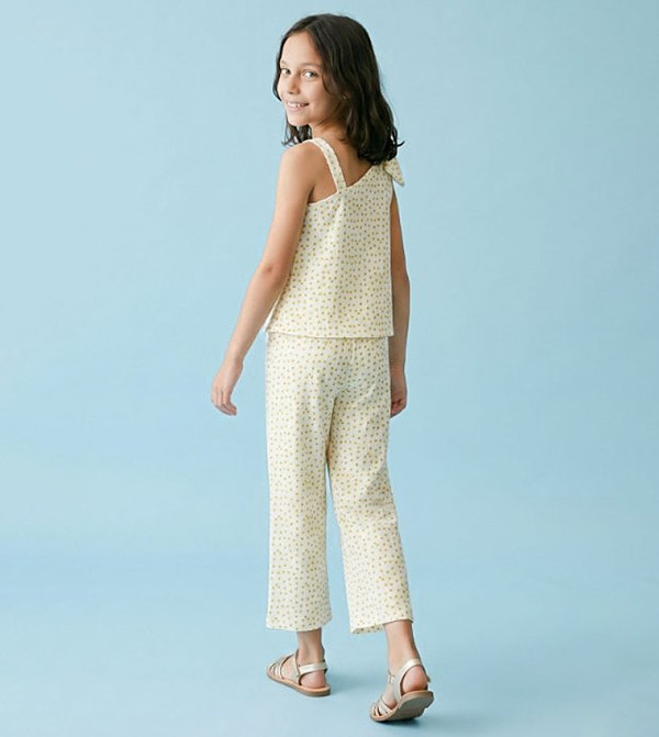 R&B  Tops & Pants - Yellow Tops & Pants