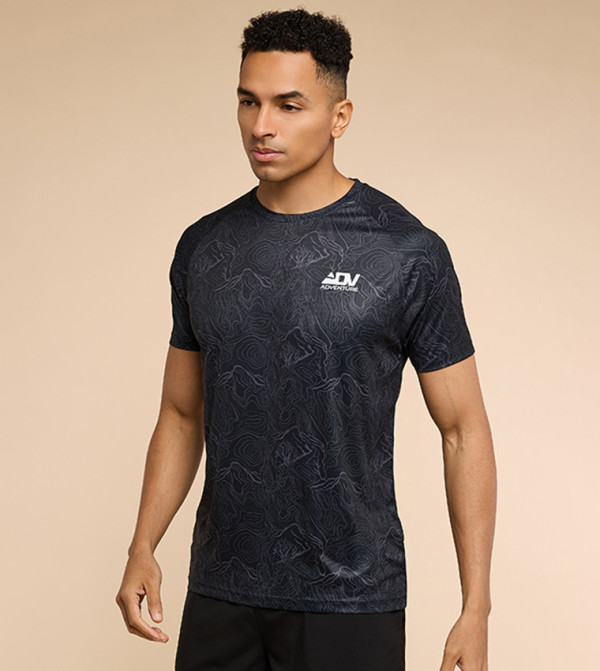 أر آند بي  تيشيرتات وفانيلات  - أسود T-Shirts & Vests