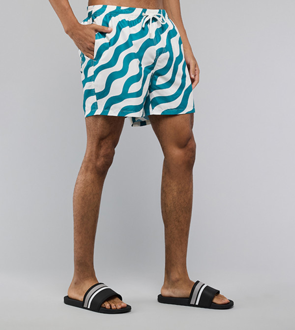 R&B Swimwear - Teal Bottoms