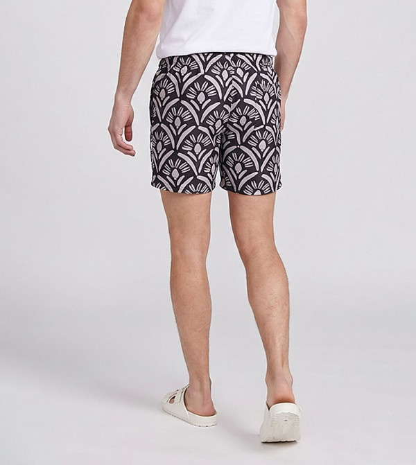 R&B  Casual Shorts - BLACK Casual Shorts