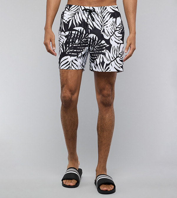 R&B  Swimwear - White Bottoms