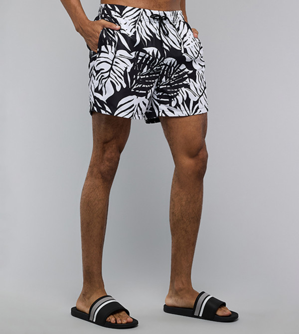 R&B  Swimwear - White Bottoms
