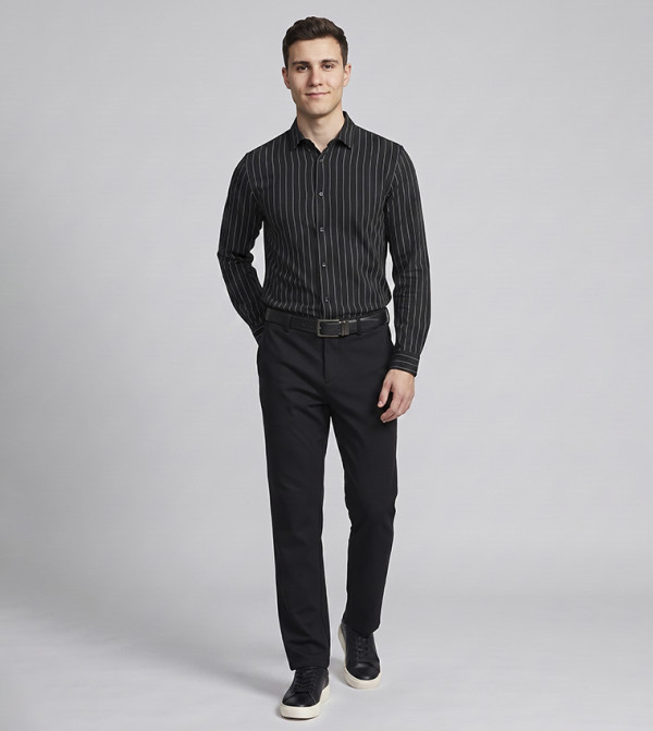 R&B  Formal Pants - BLACK Formal Pants