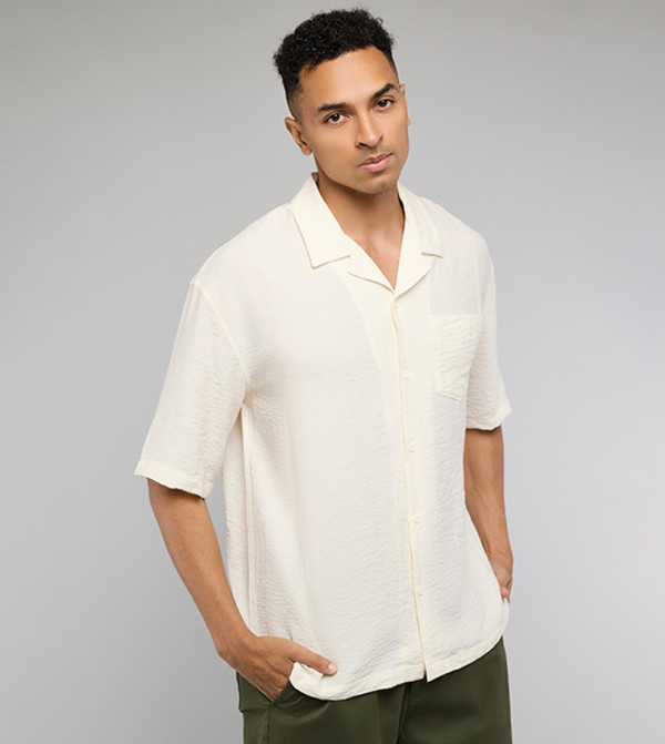R&B  Short Sleeves - Light Yellow Short Sleeves