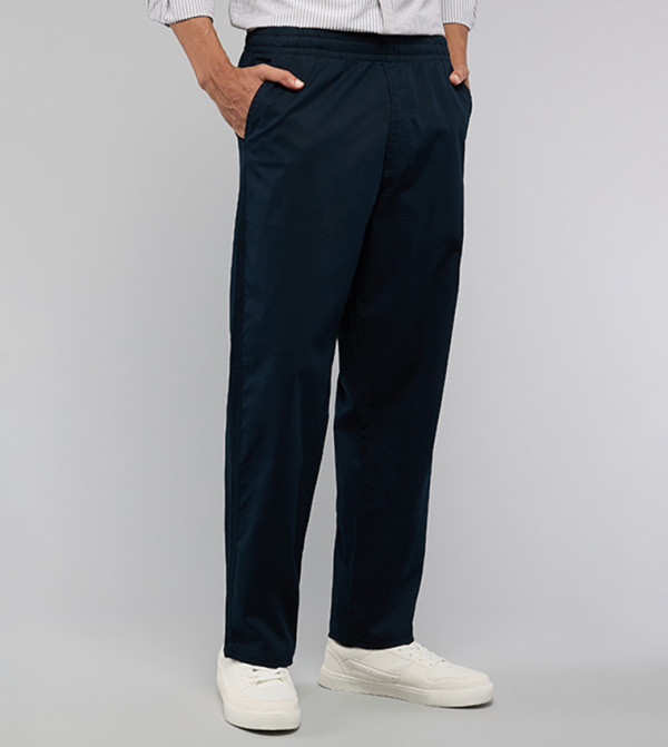 R&B  Casual Pants - NAVY BLUE Casual Pants