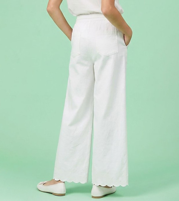 R&B  Clothing - White Trousers & Pants