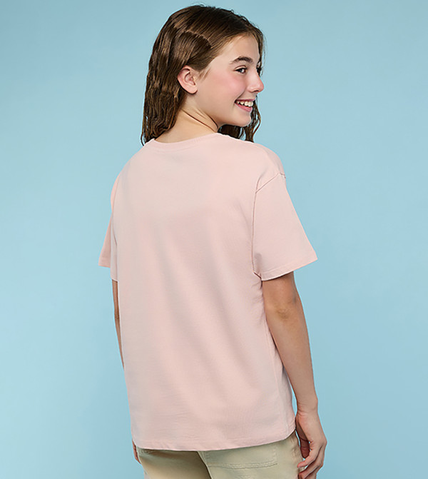 R&B varsity-graphics - Peach T-Shirts