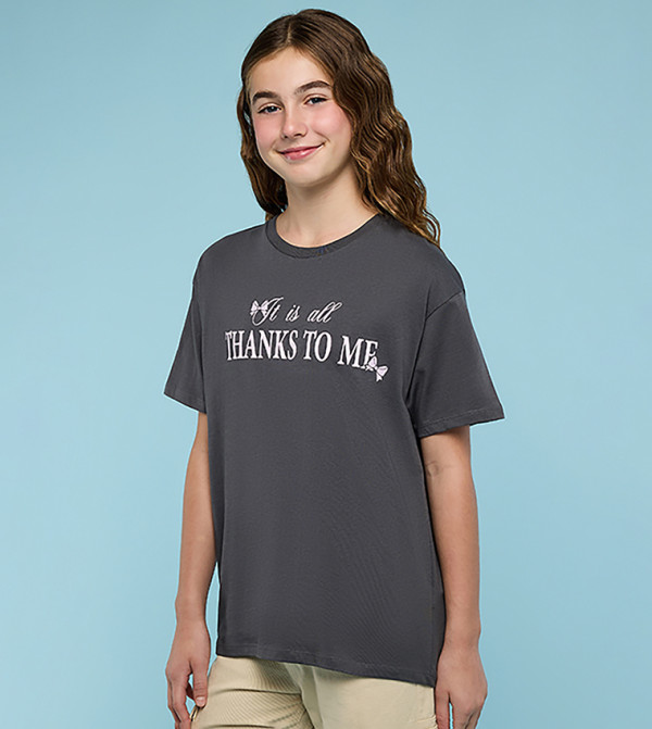 R&B R&B - Grey T-Shirts