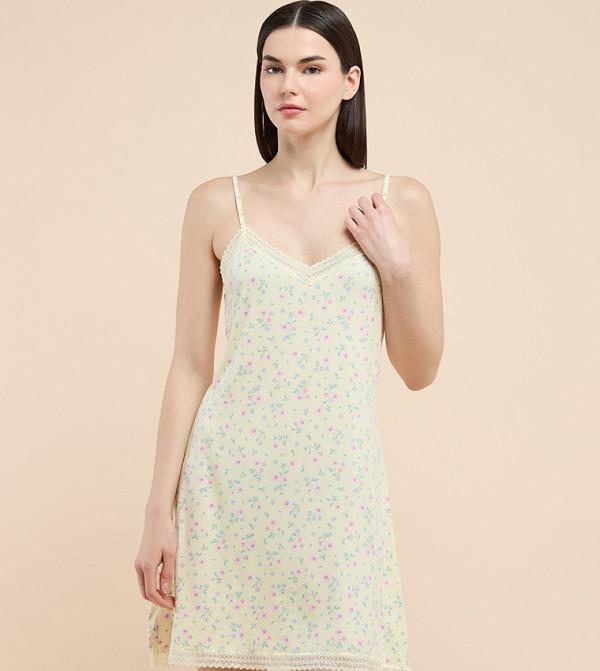 R&B  Clothing - Yellow Night Dress & Gowns