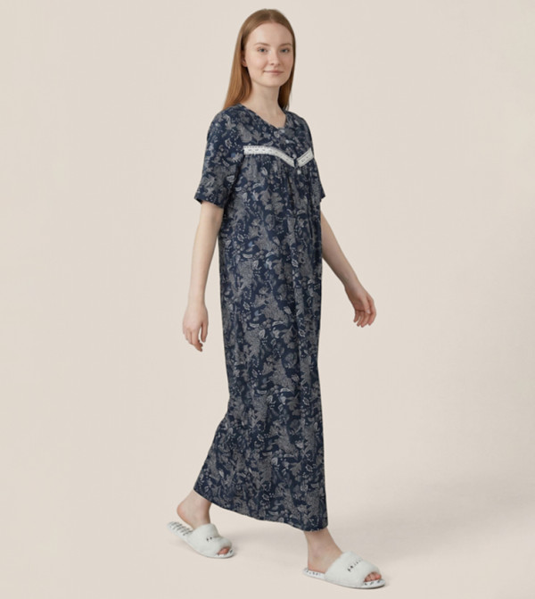 R&B  Sleepwears & Loungewears - Blue Night Dress & Gowns