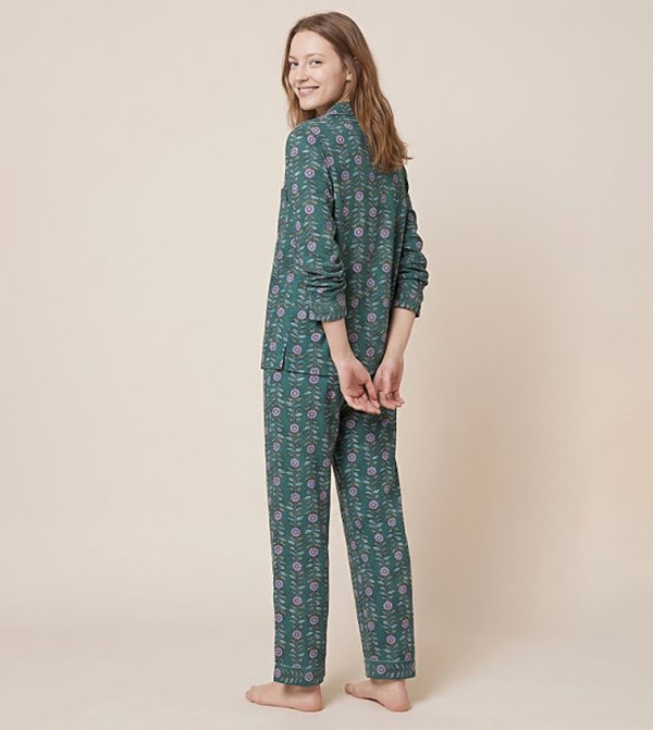 R&B  Pyjama Set - Green Pyjama Set