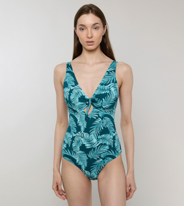 R&B  Swimwear - Green Swimsuit