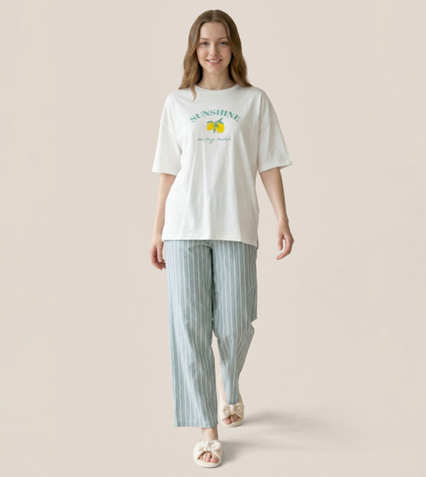 أر آند بي  أطقم بيجاما  - متعدد Pyjama Set