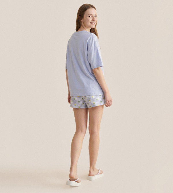 أر آند بي  أطقم بيجاما  - أزرق Pyjama Set