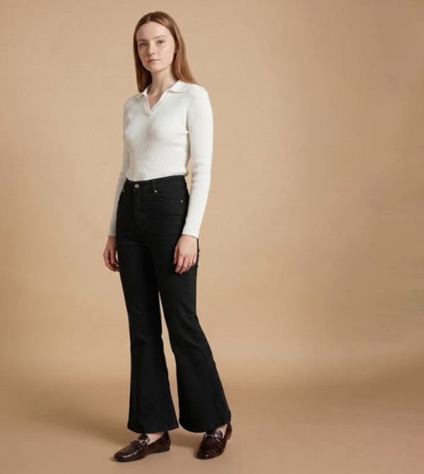 R&B  Slim Fit Jeans - BLACK Slim Fit Jeans