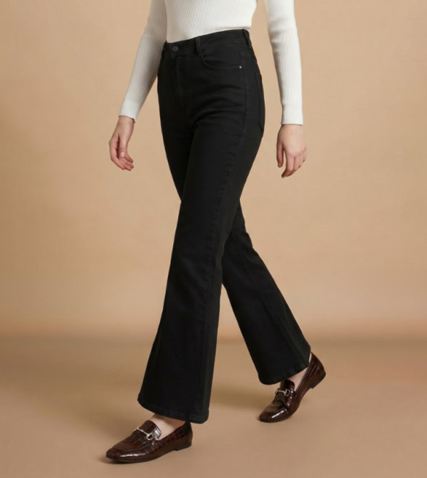 R&B  Slim Fit Jeans - BLACK Slim Fit Jeans