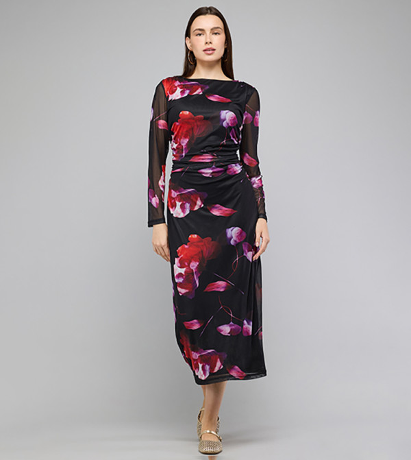 أر آند بي  فساتين - أسود Midi Dresses