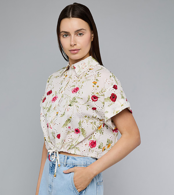 أر آند بي  قمصان - أوف وايت قمصان