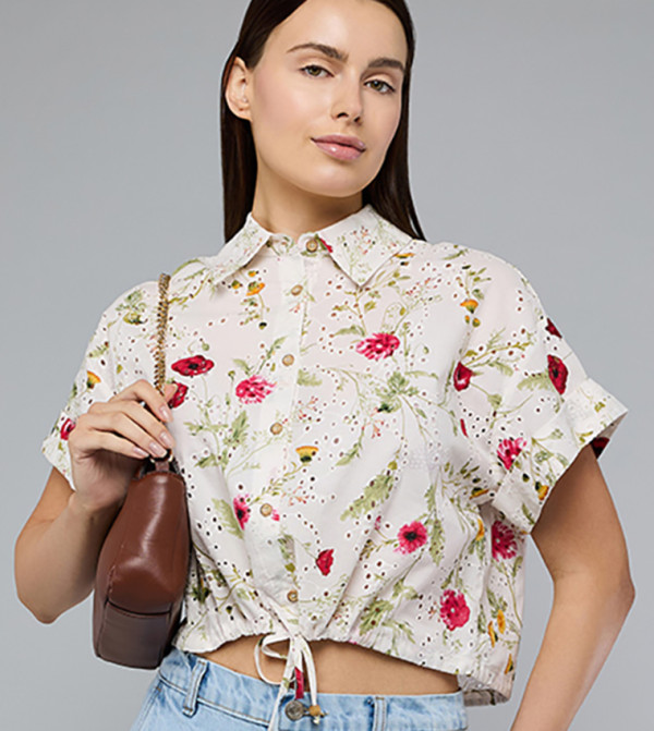 أر آند بي  قمصان - أوف وايت قمصان