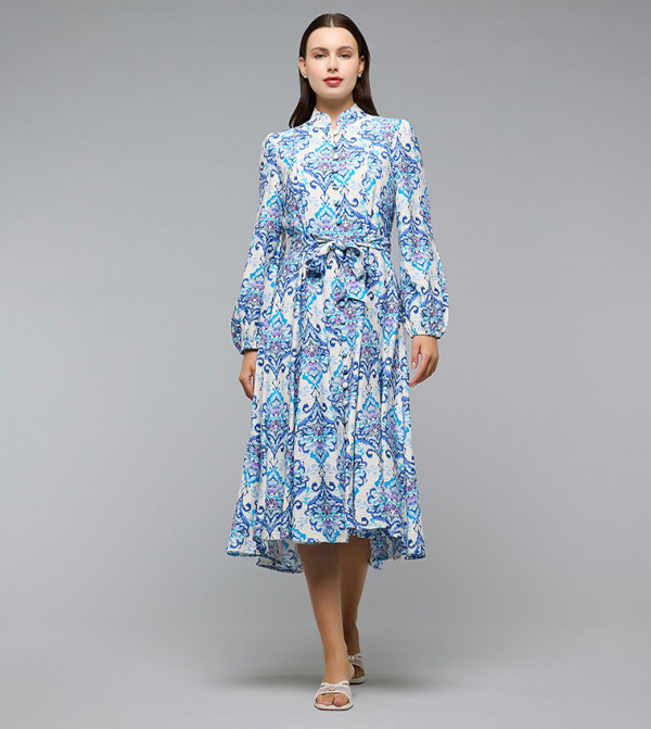 R&B Midi Dresses - Blue Midi Dresses