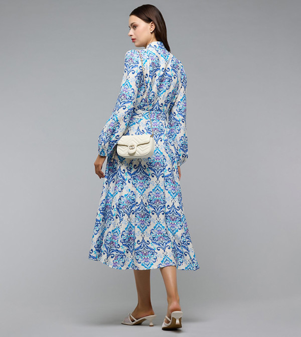 R&B Midi Dresses - Blue Midi Dresses