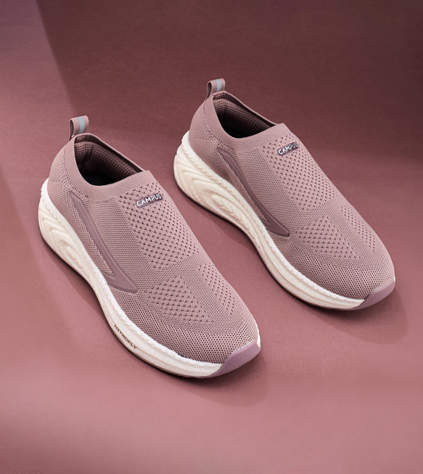 Campus Campus - Mauve Casual Slip-ons
