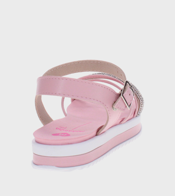 MOLEKINHA MOLEKINHA - Pink Flat Sandals