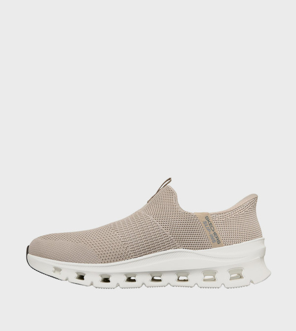 Skechers  - Beige Walking Shoes