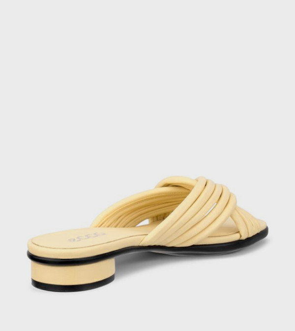 ECCO ECCO - Yellow Flat Sandals