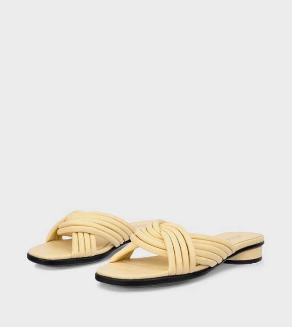 ECCO ECCO - Yellow Flat Sandals