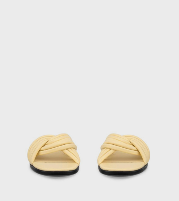 ECCO ECCO - Yellow Flat Sandals