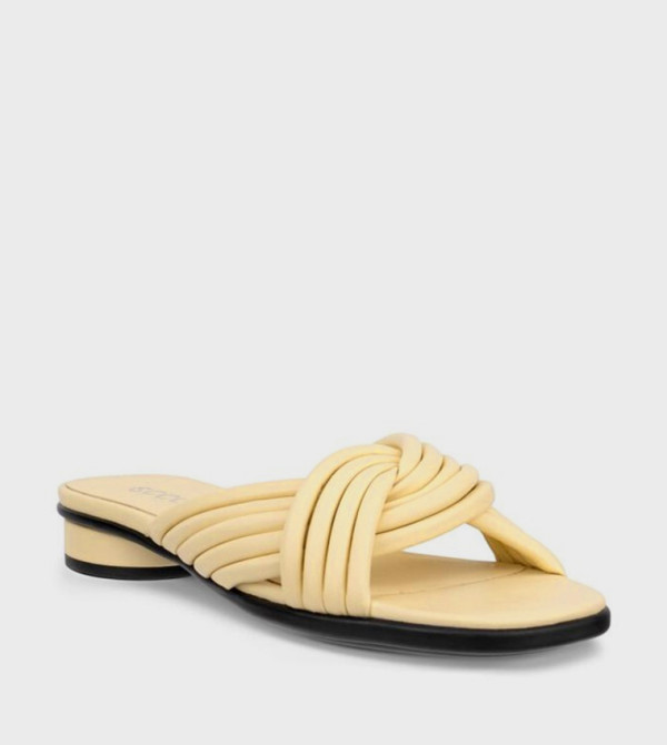 ECCO ECCO - Yellow Flat Sandals