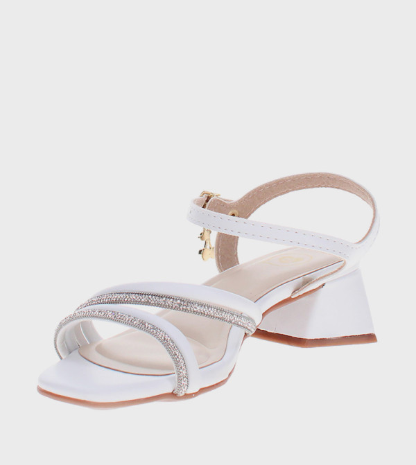 مولكينها - أبيض HEEL SANDALS