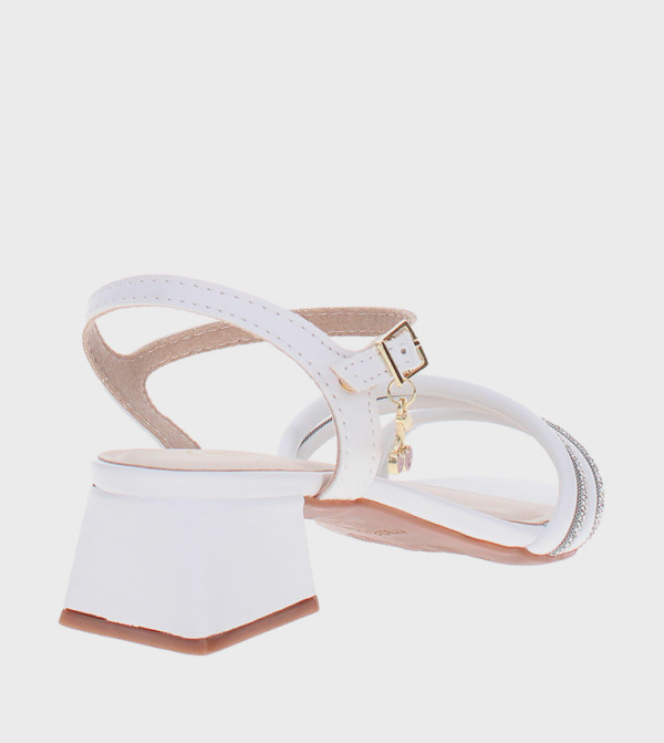 مولكينها - أبيض HEEL SANDALS