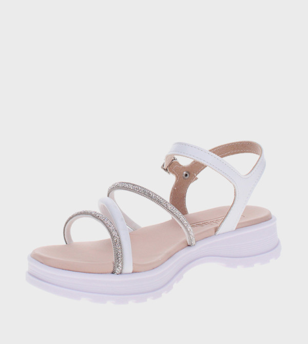 MOLEKINHA MOLEKINHA - White Casual Sandals