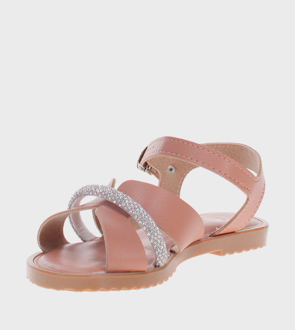 مولكينها مولكينها - وردي صنادل كاجوال