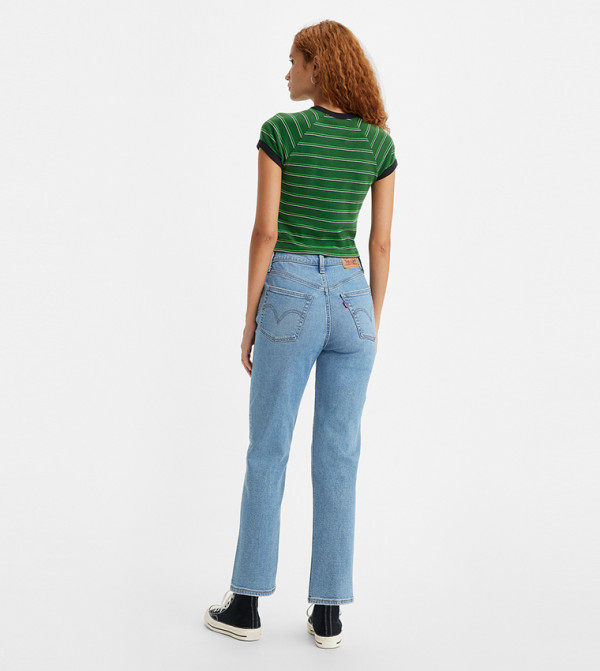 ليفايز ليفايز - أزرق Straight Jeans